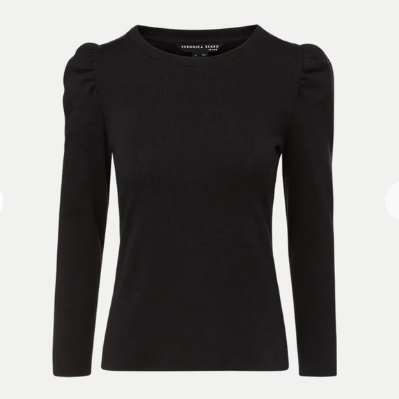 Veronica Beard Tops - Veronica Beard | Britney Puffed Sleeve Top
